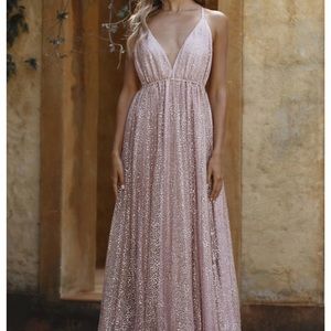 Sparkly Blush Gown